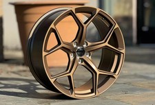 20 Wheels For Audi A4 A6 A5 A8 Q5 Tiguan Bronze Rims Set Four 20x9 5x112 32 20 Wheels For Audi A4 A6 A5 A8 Q5 Tiguan Bronze Rims Set Four 20x9 5x112 32