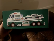 Vintage 2016 Hess Toy Truck and Dragster - Read Describing.