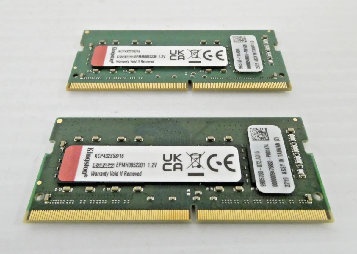 Kingston DDR4 SDRAM 32 GB Total Capacity Memory (RAM) for sale | eBay Kingston DDR4 SDRAM 32 GB Total Capacity Memory (RAM) for sale | eBay