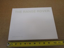 2009 RANGE ROVER sales brochure 64pg ORIGINAL Land Rover literature