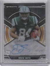 Devin Smith 2015 Topps Strata Rc On Card Auto (41/50)