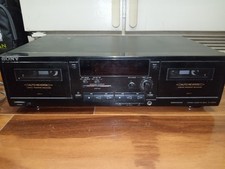 Serviced Sony TC-WR590 Dual Cassette Deck - Excellent Condition