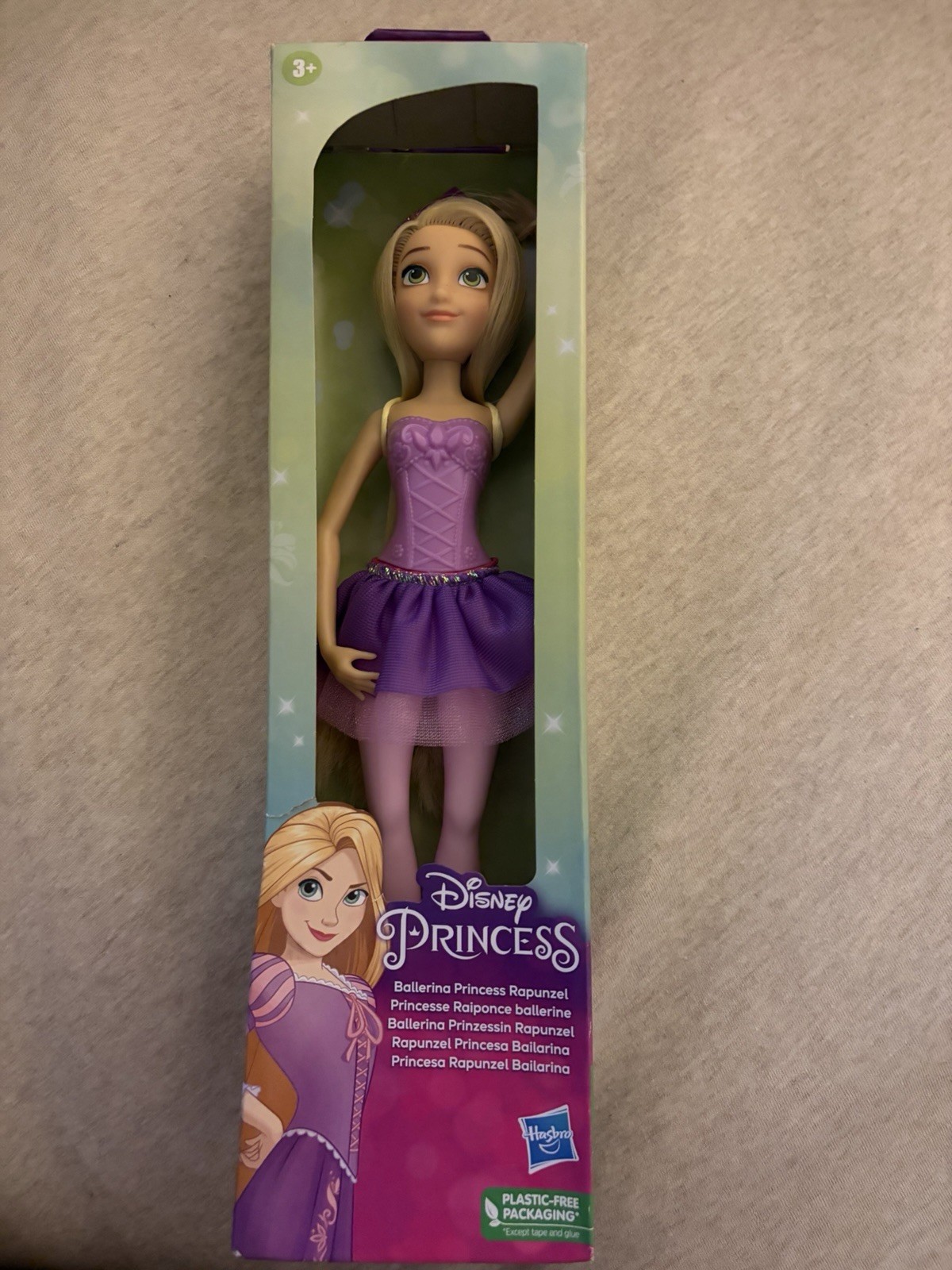 Disney Princess  Ballerina Princess Rapunzel  11" Doll Hasbr