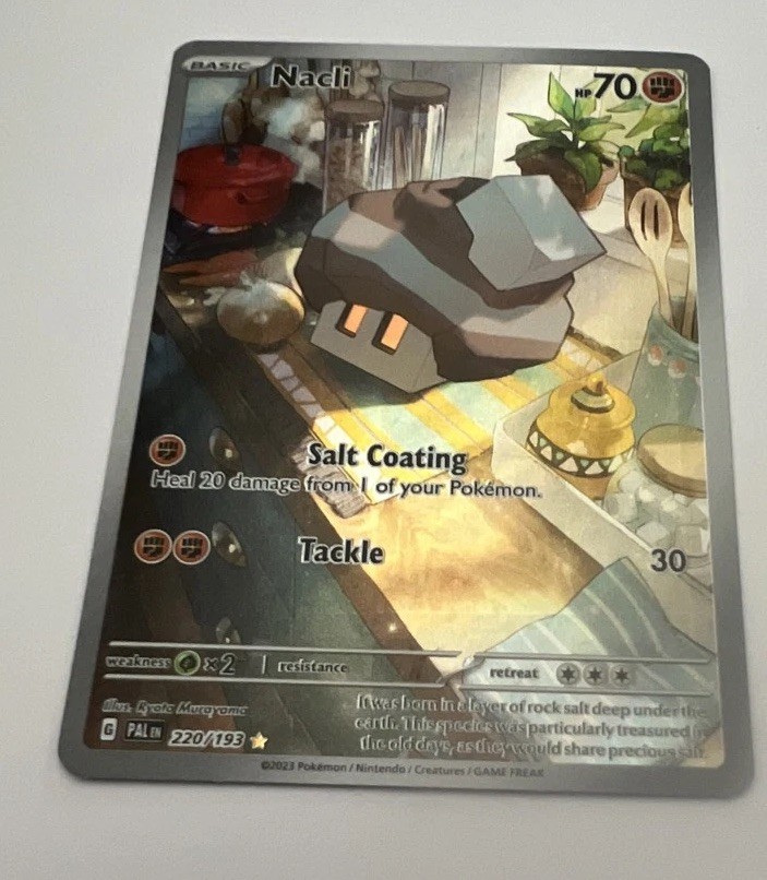 Pokémon Nacli 220/193 Sv02: Paldea Evolved Holo