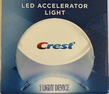 Crest Led Blue Light Accelerator Whitestrips Device Batteries Included New Crest Led Blue Light Accelerator Whitestrips Device Batteries Included New
