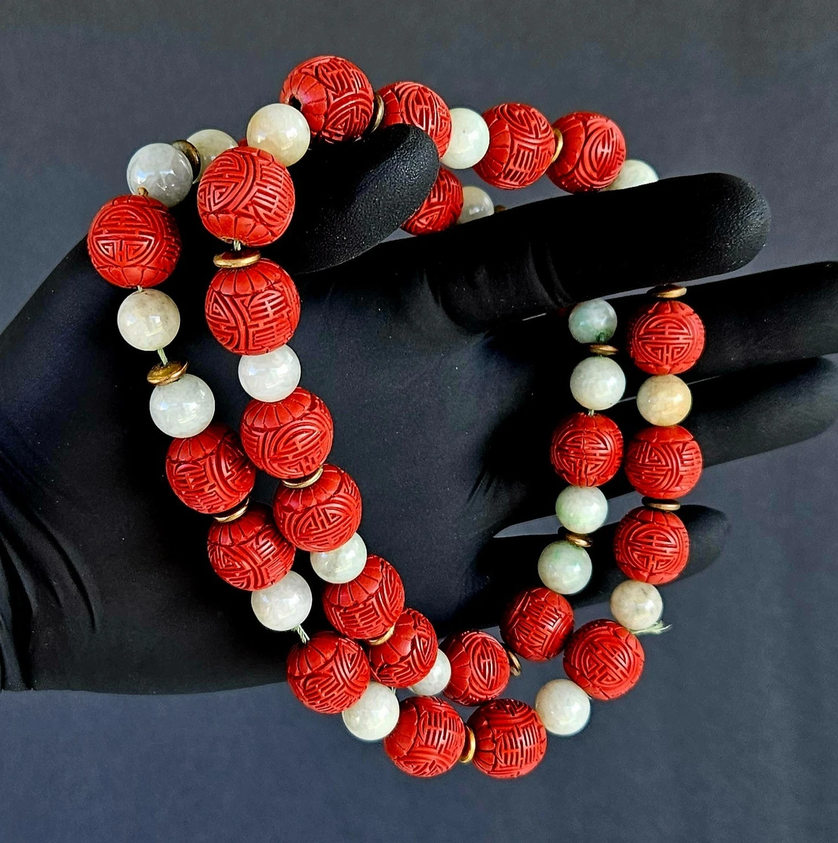 复古原始玉1900-1940 年的中国古饰品| eBay