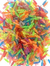 Lot of 830 Lite Brite Replacement Pegs Multicolored Different Colors Vintage
