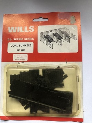 Wills SS17 Kohlebunker, OO Scenic Series Modellbausatz