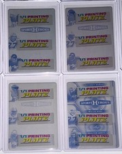 2025 Leaf Sports Heroes Anthony Munoz Roaf Walter Jones Printing Plate 1/1 Set