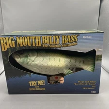 Big Mouth Billy Bass The Singing Sensation "I Will Survive, Dont Worry Be Happy"