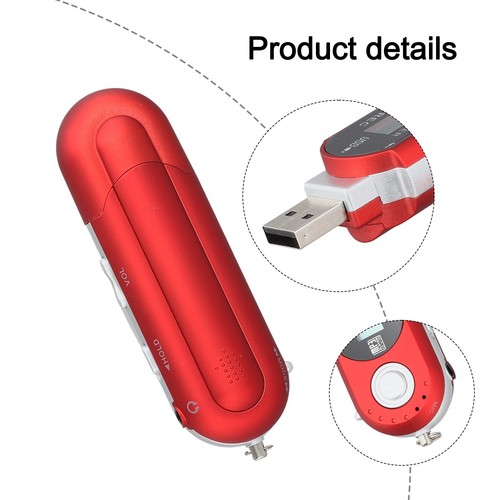 MP3 Player 1.2 In Display 1pcs 8GB Accessories Built-in Capacity Parts - Picture 8 of 40