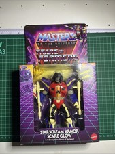 Masters of the Universe x Transformers Starscream Armor Scare Glow in the Dark