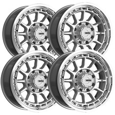 Set Of 4 Ultra 116 Atlas 18x9 8x170 12mm Machined Wheels Rims 18 Inch