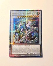 Dragón sincronizado Yugioh Crystal Clear Wing RA04-EN059 cuarto de siglo secreto raro