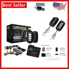 CS4900-S Remote Start System with 4-Button Keyless Entry Functionality