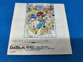 Datum Polister Sega Saturn Soft Dragon Master Silk Used