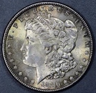 1886 $1 MORGAN SILVER DOLLAR KM# 110 Grade: AU++ A6248