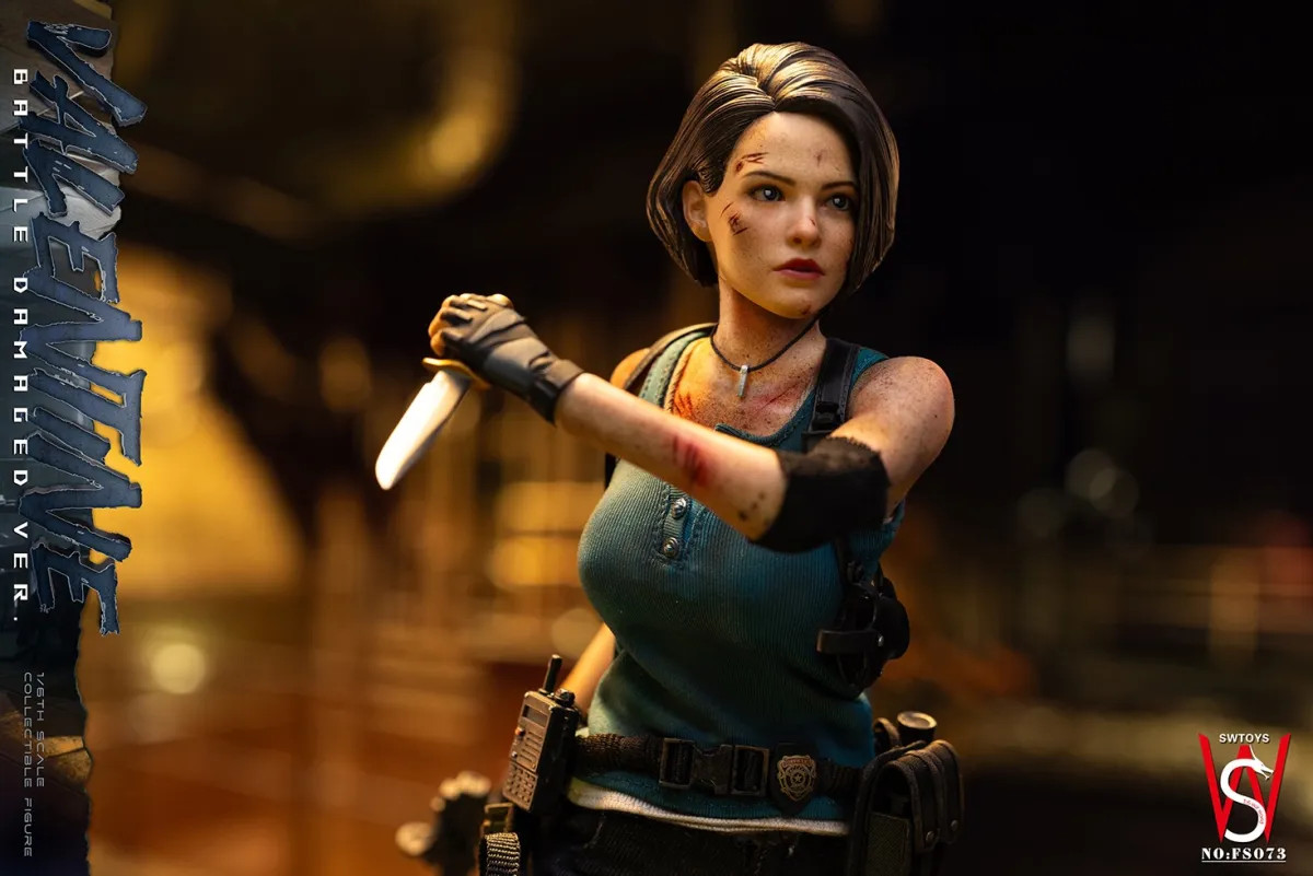 SWTOYS FS073 - Resident Evil Jill Valentine 1/6 Scale (Battle