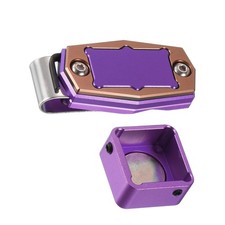1Pcs Purple Billiard Magnetic Chalk Holder Case for DIY