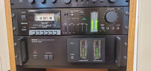 RARE Vintage Nikko ND-700II Stereo Cassette Deck DBX Dolby