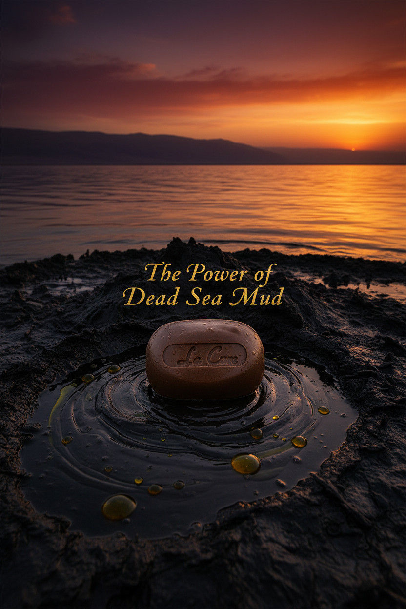 La Cure Dead Sea Mud Mask Soap Set Acne Oily Skin Detox Mineral Care Duo Kit 2pc