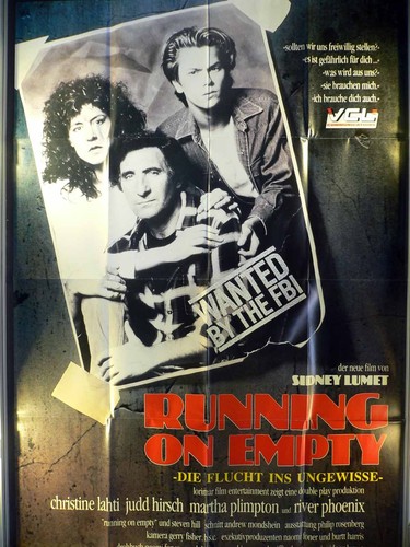 Running On Empty - River Phoenix - Videoposter 120x80cm gefaltet (g)