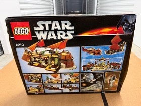Retired Rare Lego Star Wars Jabba's Sail Barge (6210) MINT NISB From 2006