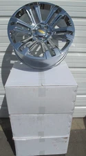 20" NEW CHEVROLET SILVERADO SUBURBAN FACTORY SPEC CHROME 4 WHEELS RIMS 5822 G