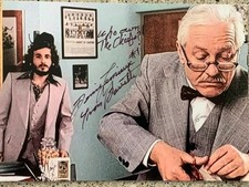 SLAP SHOT YVON BARRETTE SIGNED AUTOGRAPHED 