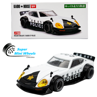 MINI GT 街道ハウス　フェアレディ Z KAIDO GT ポリス Kaido House x Mini GT 1:64 Nissan Fairlady Z Kaido GT Police