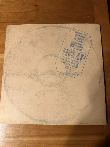The WHO - Live At Leeds With Inserts Original Pressing  VG*