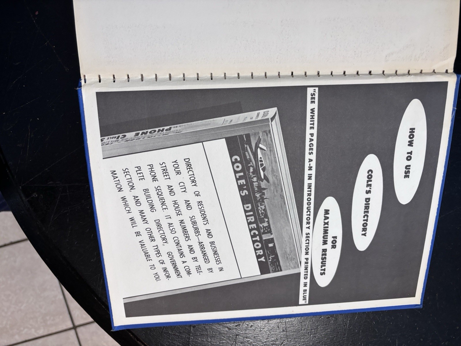 1969-70 COLE'S BLUE BOOK for MEMPHIS, TN. AREA CITY DIRECTORY STREETS TELEPHONE