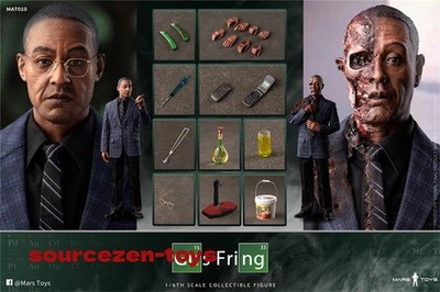 Mars Toys 1/6 Gus Fring Action Figure Double figures Set MAT010 Action Figure