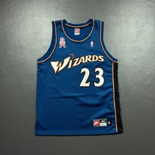 100 Authentic Michael Jordan Vintage Nike Wizards Jersey Size 44 L wizards Mens