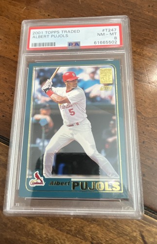 Albert Pujols #T247 2001 Topps Traded card