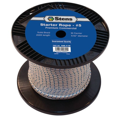 #ad #ad New 200#x27; Solid Braid Starter Rope 146 118 for #5 Solid Braid $34.27