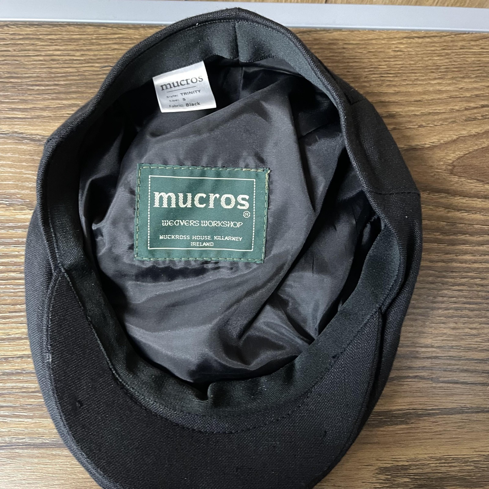 Mucros Hat Cap Fitted Men Small Trinity Linen Twe… - image 5