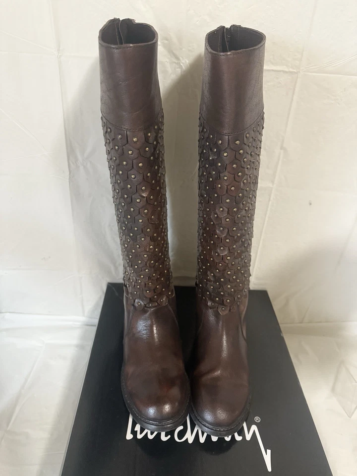 LUICHINY, TOUGH STUFF KNEE HIGH BOOT, WOMENS, BROWN Size 7 - Image 2 of 4