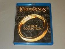 THE LORD OF THE RINGS 3-FILM TRILOGY COLLECTION THEATRICAL 3-DISC BLU-RAY SET