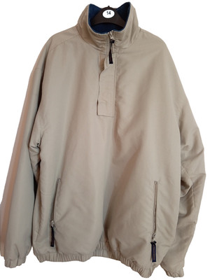 Murray Golf - Pullover Golfer Fleece gefütterte Jacke - Large - beige - sehr guter Zustand