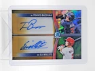 ELI WILLITS TRAVIS BAZZANA 2025 BOWMAN CHROME DRAFT DUAL AUTO /50 GOLD Q1058