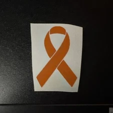Awareness Ribbon Vinyl Die Cut Decal Sticker - Cancer Support