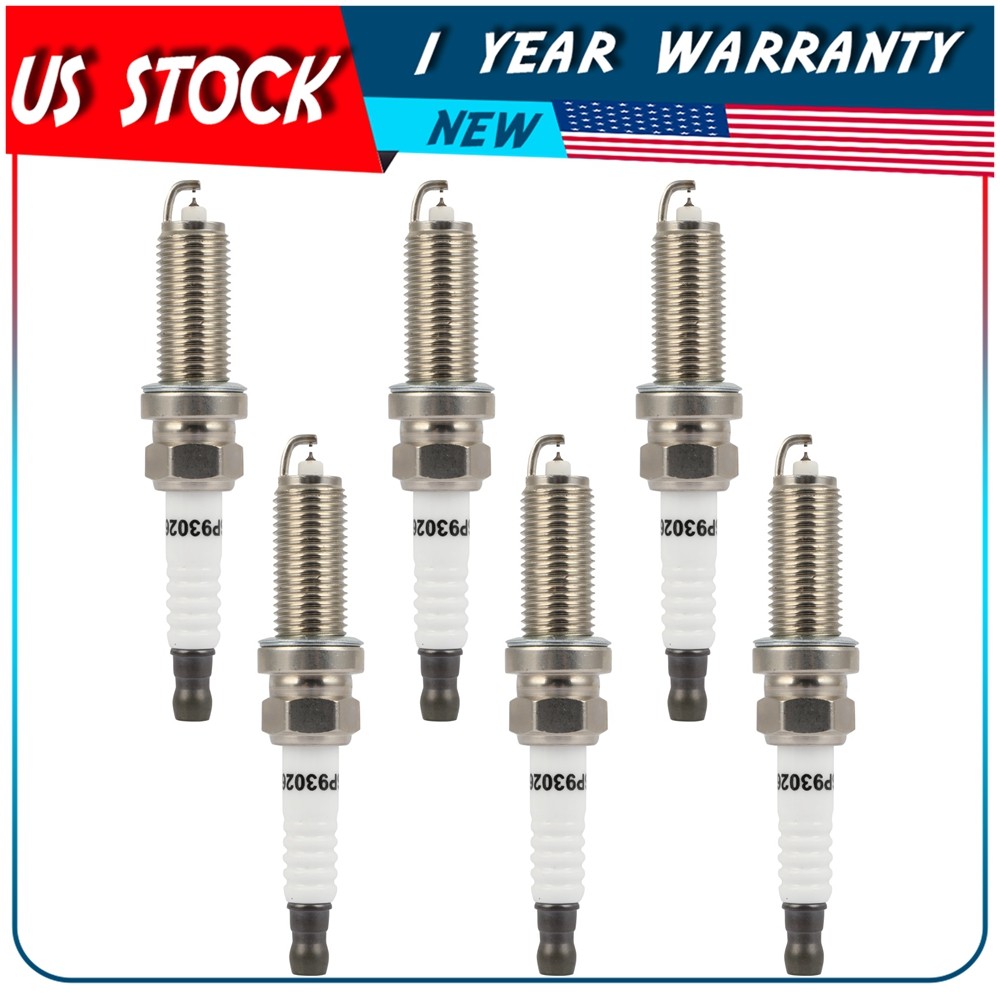 6X Iridium Spark Plugs DILKAR8A8 For 2009-2020 Nissan GT-R V6 3.8L 93026
