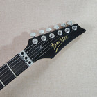 Electric Guitar Mahogany Body Humbucker Pickup  Abalone Inlay Glossy Blue — photo 6