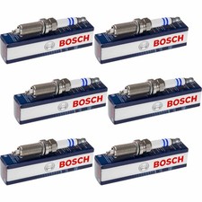 6x BOSCH Zündkerze für Nissan Micra IV K13 1.2 K13KK Kubistar Kasten X80