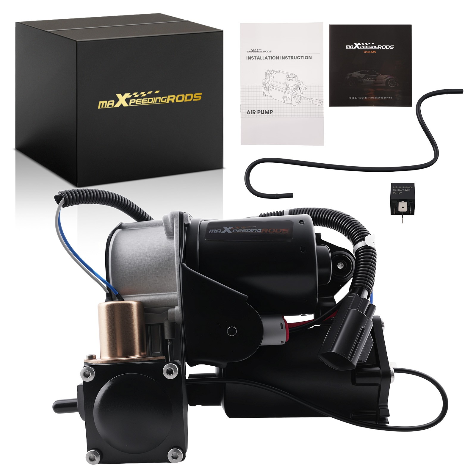 Air Suspension Compressor Pump For Land Rover  Discover LR3 Range Rover Sport