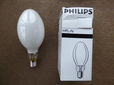 Philips HPL-N, E40/542, 400W, opalweiß