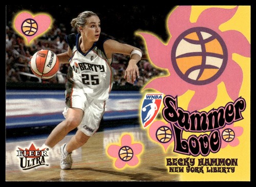 Becky Hammon #5 2002 Ultra WNBA Summer of Love card