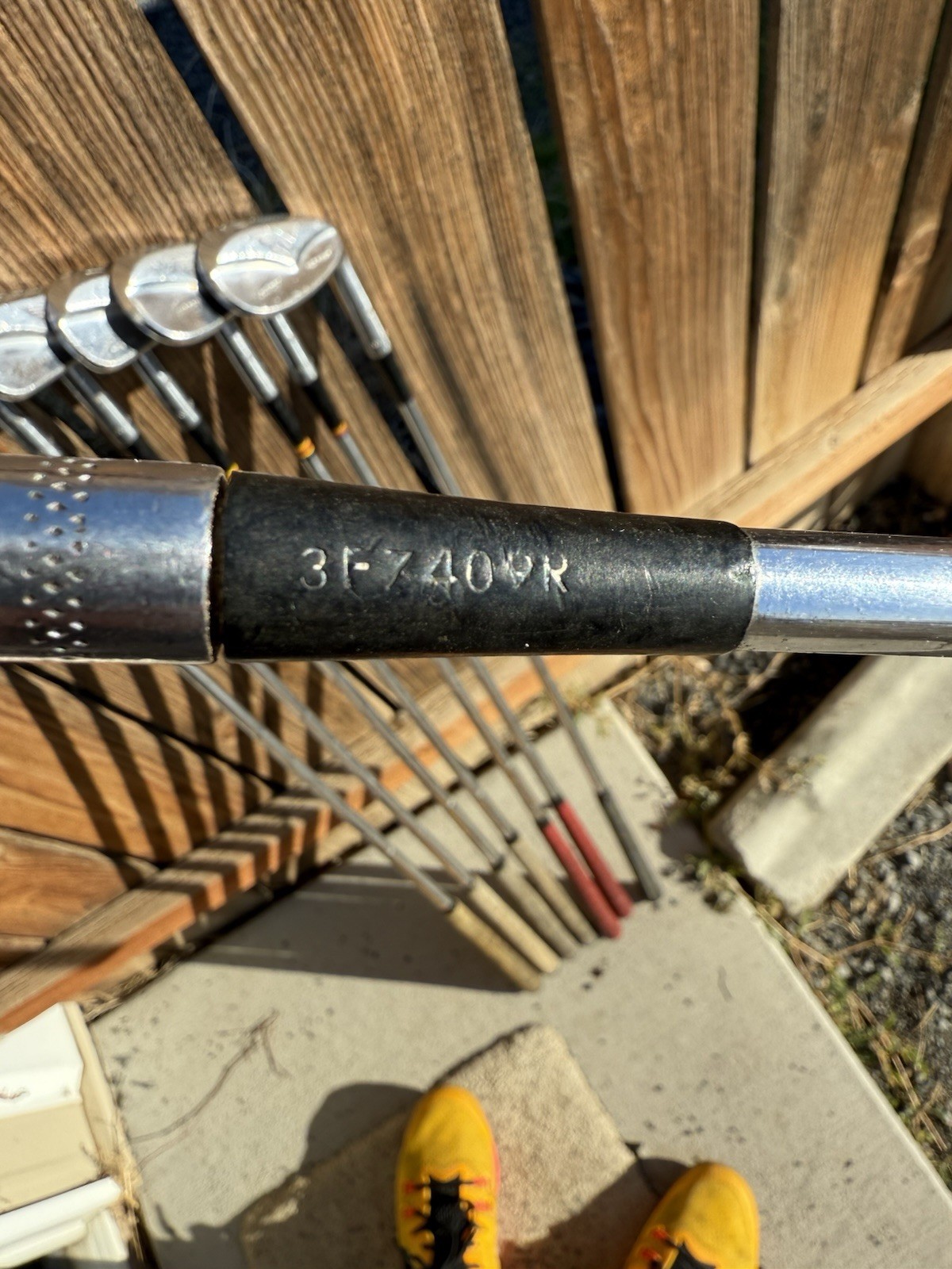 MacGregor Tourney M85T Forged Blade Irons Set 2-9 Vintage Steel Leather Grips