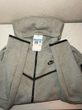 Nike Sportswear Tech Fleece Full-Zip Hooded Hoodie Gray/Black Men s M